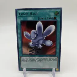 Yugioh! Comic Hand - DLCS-EN077 Ultra (Green) - 1st Edition NM - Image 1