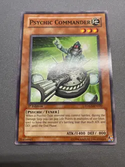 Yu-Gi-Oh! Psychic Commander Common 1st Edition TDGS-EN020 HP - Image 1