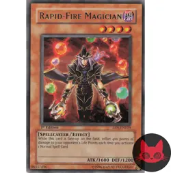 Yugioh Rapid-Fire Magician EEN-EN019 Rare 1st Edition NM - Image 1