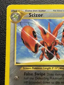 Scizor 29/75 Neo Discovery Non-Holo Pokemon Card MP - Image 3