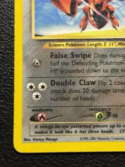 Scizor 29/75 Neo Discovery Non-Holo Pokemon Card MP - Image 4