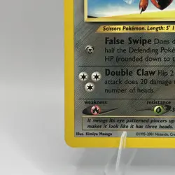 Scizor - 29/75 - Pokemon Neo Discovery Unlimited Rare Card WOTC LP - Image 5