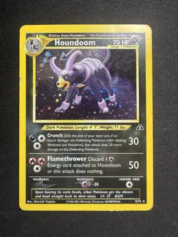Pokemon Houndoom 4/75 Neo Discovery Holo - Holo Rare Unlimited - Image 1
