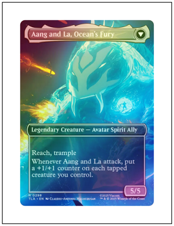 1x Aang, Swift Savior - 0298, Borderless Art Foil, Magic the Gathering, MTG NM - Image 2