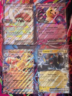 Jumbo Pokemon TCG Card Lot Of 50 Jumbo Cards Binder Kept - Image 5