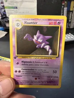 Pokemon TCG Haunter Base Set 29/102 Regular Uncommon Spanish 1st Edition Card - Image 1