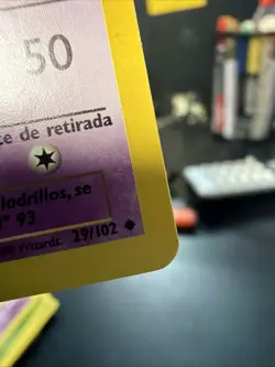 Pokemon TCG Haunter Base Set 29/102 Regular Uncommon Spanish 1st Edition Card - Image 4