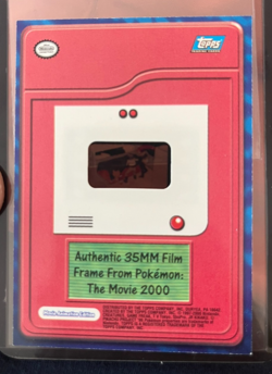 Pokemon 2000 The Movie Authentic Film Frame Card Team Rocket with Meowth - Image 3