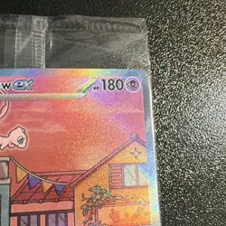 Pokemon Mew ex 053 Scarlet & Violet Promo Full Art Holo EX Card English - Sealed - Image 3