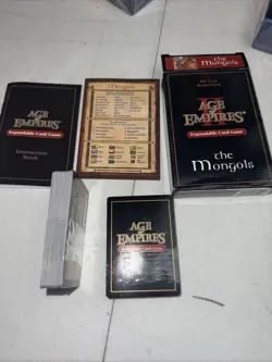 Award-winning Age of Empires II Expandable Card Game 100 the Mongols - Image 1