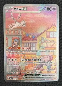 Mew ex 053 Pokemon TCG Scarlet & Violet Promo Cards NM - Image 1
