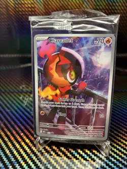 🔥 Charcadet #22 - Black Star Holo Promo - SEALED Pack - Pokemon Card 🔥 - Image 1