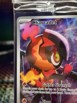🔥 Charcadet #22 - Black Star Holo Promo - SEALED Pack - Pokemon Card 🔥 - Image 2