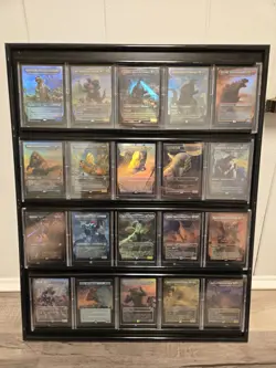 Mtg Godzilla Ikoria Complete Set Foil, English And Japanese - Image 1