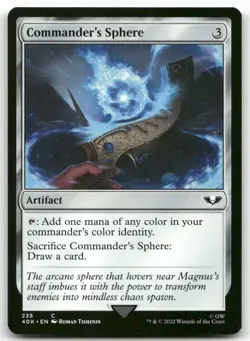 Commander's Sphere #235 MTG Warhammer NM X1 - Image 1