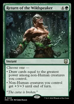 Return of the Wildspeaker M3C NM MTG - Image 1