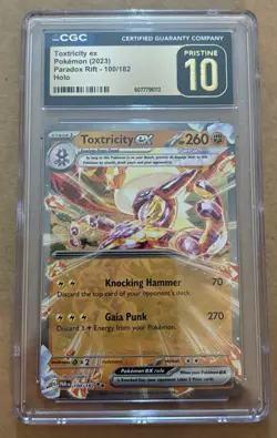 Pokemon Toxtricity ex #100 2023 Paradox Rift - CGC Pristine 10 Combined shipping - Image 1