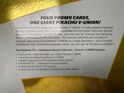 Pokemon Celebrations 25th Anniversary Pikachu V-union Special Collection MINT! - Image 4
