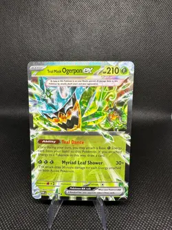 Teal Mask Ogerpon ex 025/167 - Twilight Masquerade - Pokemon TCG - Double Rare - Image 1
