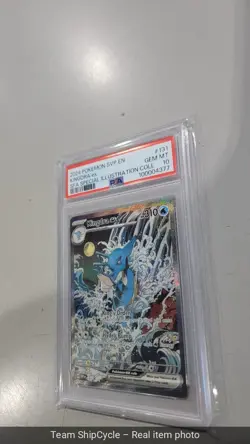 2024 POKEMON SVP ENSV BLACK STAR PROMO 131 KINGDRA EX PSA 10 G2U - Image 4