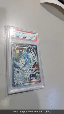 2024 POKEMON SVP ENSV BLACK STAR PROMO 131 KINGDRA EX PSA 10 G2U - Image 5