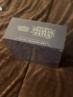 Pokemon TCG Scarlet & Violet Paldean Fates ETB Elite Trainer Box NEW Sealed - Image 5