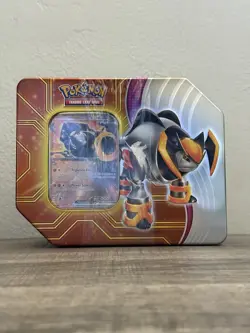 Pokemon TCG: Paradox Destinies Iron Boulder ex Tin New Sealed 5 Booster 1 Promo - Image 1