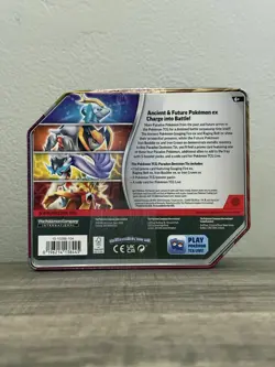 Pokemon Paradox Destinies Tin - Iron Crown EX - Brand New! Factory Sealed! - Image 2