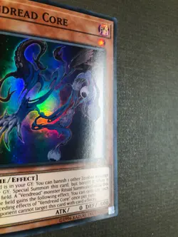 Yugioh - Vendread Core EXFO-EN083 Super Rare NM Pack Fresh! - Image 2