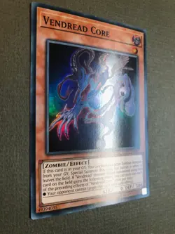 Yugioh - Vendread Core EXFO-EN083 Super Rare NM Pack Fresh! - Image 3