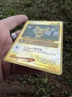 Pichu Neo Premium File 2 Holo (Japanese) No. 172 LP - Image 2