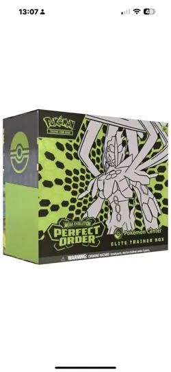 PRESALE 2x Pokemon Perfect Order Pokemon Center ETB Preorder - Image 1