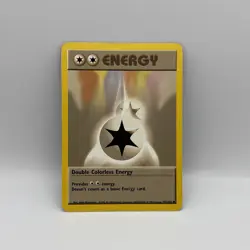 Pokemon Energy Card - Double Colorless Energy 96/102 - Image 1