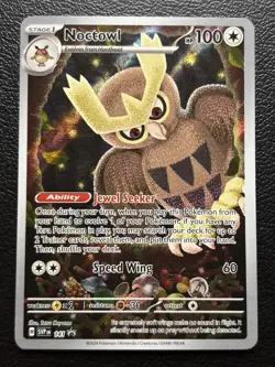 Pokemon Noctowl 141 Sv: Scarlet & Violet Promo Cards Holo #141 NM - Image 1