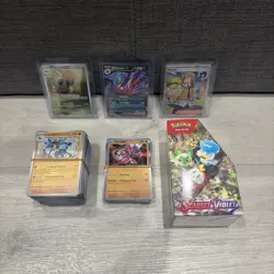 Pokemon TCG Scarlet & Violet Bundle Job Lot 220 Cards - Image 1