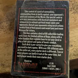 Rage The Werewolf Limited Edition Apocalypse Trading Card Fam - Image 3