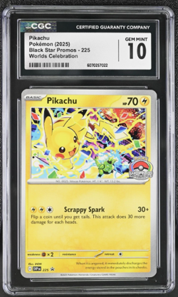 Pikachu - 225 (World Championship 2025) 225 Sv: Scarlet & Violet Promo Card - Image 2