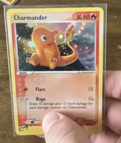 Pokemon Charmander EX Dragon 98/97 Secret Rare Holo 2003 English TCG Card - Image 1
