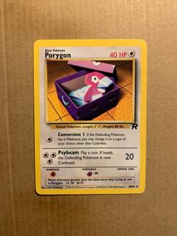Porygon 48/82 Team Rocket - Common Pokemon Card - NM/Mint - Image 1