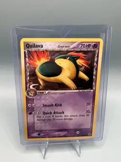 Quilava 36/101 Delta Species EX Dragon Frontiers 2006 Pokemon Card NM/LP - Image 1