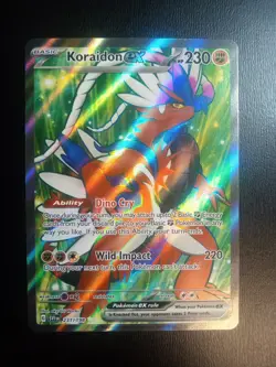 Pokemon TCG Scarlet & Violet Koraidon EX Ultra Rare Card 231/198 Nm - Image 1