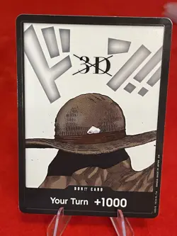 One Piece TCG CCG | NEW DP-08 Promo - DON!! card | Fresh Pull NM+ - Image 1