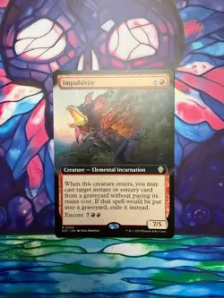 Impulsivity Commander: Lorwyn Eclipsed Extended Art Rare - Image 1