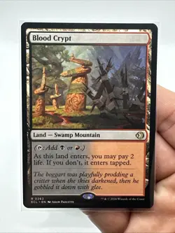 Blood Crypt MINT 262 Lorwyn Eclipsed ECL MTG Regular Rare - Image 2