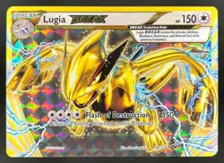 2016 POKEMON XY FATES COLLIDE & EVOLUTIONS BREAK LUGIA NINETALES STARMIE Lot (3) - Image 2