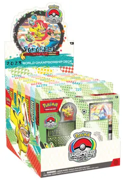 2023 Pokemon TCG English World Championships Decks Display Box 8 Decks SEALED!! - Image 1