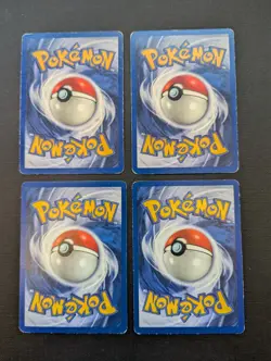 Pokemon Team Rocket Eevee Evolution Set - Dark Jolteon Flareon Vaporeon + Eevee - Image 2