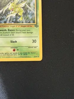 Pokemon TCG Scyther 26/64 Jungle Unlimited Non-Holo - MP - Image 3