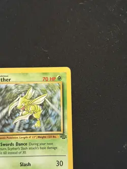 Pokemon TCG Scyther 26/64 Jungle Unlimited Non-Holo - MP - Image 5