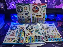 Pokemon ZUKAN Jumbo Carddass sticker BANDAI 1997 LOT - US SELLER FREE SHIPPING🔥 - Image 1